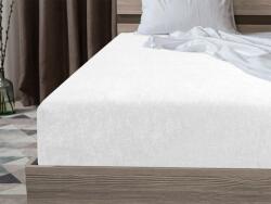  Cearsaf Cocolino microplus cu elastic MOLTON alb 180 x 200 cm