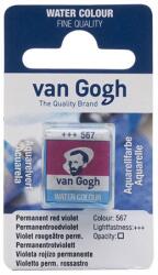 TALENS Akvarellfesték Van Gogh 1, 5 ml szilkés 567 lilás-vörös