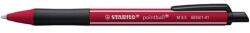 STABILO Golyóstoll STABILO Pointball 0, 5 mm, M-es nyomógombos, piros
