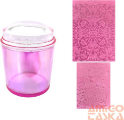 Essaco Köröm Nyomda - Pink - Hologram - 83155 (83155)