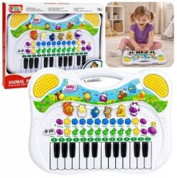 LEAN Toys Interaktív Éneklő És Hangokat Kiadó Zongora (5905991097846)