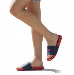 Levi's POOL/VPOL0187S női flip-flop papucs sötétkék-piros könnyű 38-as (POOL/VPOL0187S)