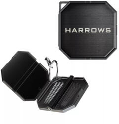 Harrows Darts fémhegy csavaró kulcs és tartó, Harrows Premium Quick Point Tool, fekete