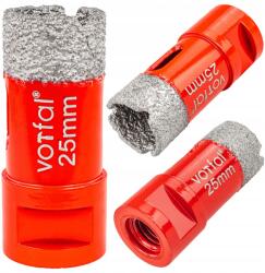 Vorfal Lyukasztó Gyémánt Csipke Fúró 25 MM M14 Gres Csempe Kő Máz (V04420)