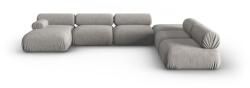 Windsor & Co Coltar in forma de U cu 7 locuri Kepler cu tapiterie din Chenille with corduroy effect (WIN_SET6L_185_F1_KEPLER3)