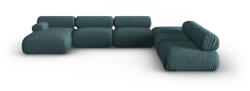 Windsor & Co Coltar in forma de U cu 7 locuri Kepler cu tapiterie din Chenille with corduroy effect (WIN_SET6L_185_F1_KEPLER7)