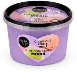 Organic Shop Mochi Slime testradír őszibarackkal és vaníliával, 250 ml