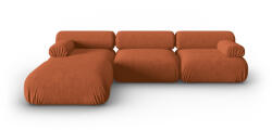 Windsor & Co Canapea cu 4 locuri Kepler cu tapiterie din Chenille with corduroy effect (WIN_SET2_185_F1_KEPLER9)