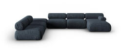 Windsor & Co Coltar in forma de U cu 7 locuri Kepler cu tapiterie din Chenille (WIN_SET6R_140_F1_KEPLER4)