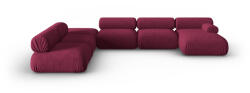 Windsor & Co Coltar in forma de U cu 7 locuri Kepler cu tapiterie din Chenille with corduroy effect (WIN_SET6R_185_F1_KEPLER5)