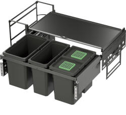 Vauth-Sagel VS ENVI Water hulladékgyűjtő KB 1000 mm 1 x 22/1 x 16/2 x 10 L lávaszürke (SCH-103381459)