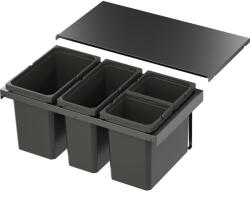 Vauth-Sagel VS ENVI Flex hulladékgyűjtő KB 800 mm 1 x 22/1 x 16/2 x 10 Liter láva (SCH-103381730)