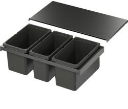Vauth-Sagel VS ENVI Flex XS-256 hulladékgyűjtő KB 800 mm 2 x 16/1 x 12 Liter láva (SCH-103381713)
