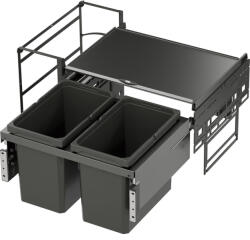 Vauth-Sagel VS ENVI Water hulladékgyűjtő KB 800 mm 2 x 22 L lávaszürke (SCH-103381458)
