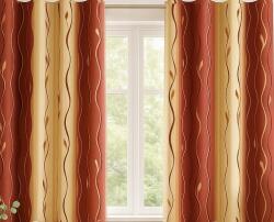  Függöny Szalagos Függöny Bordó Hálószoba Nappaliba 140x250 Xmondegox (32144)
