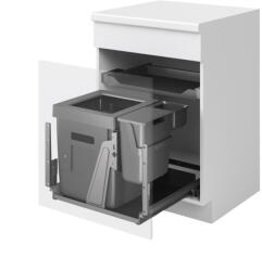 Peka Hulladékgyűjtő Oeko Complet KB 550/600 T 490 mm antracit (SCH-103370498)