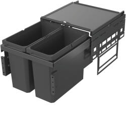 Vauth-Sagel VS ENVI Space hulladékgyűjtő KB 450 mm 2 x 16 Liter lávaszürke (SCH-103370027)