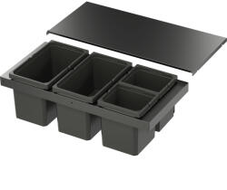 Vauth-Sagel VS ENVI Flex XS-256 hulladékgyűjtő KB 900 mm 2 x 16/2 x 7 Liter láva (SCH-103381718)