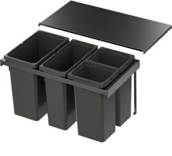 Vauth-Sagel VS ENVI Flex Pro hulladékgyűjtő 800 mm 1 x 28/1 x 21/2 x 12.5 Liter láva (SCH-103382187)