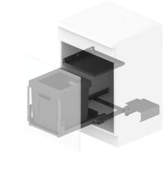 Peka hulladékgyűjtő Oeko Complet Aqua G 600 antracit (SCH-103369044)
