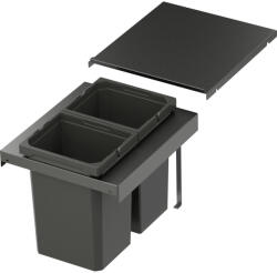 Vauth-Sagel VS ENVI Flex hulladékgyűjtő KB 400 mm 2 x 10 Liter láva (SCH-103382087)