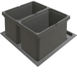 Vauth-Sagel VS ENVI Free Plus hulladékgyűjtő 600/magasság 216mm 2 x 13 L láva (SCH-103387067)