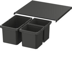 Vauth-Sagel VS ENVI Free Plus hulladékgyűjtő 600/magasság 216mm 2 x 6/1 x 13 Liter Láva (SCH-103370135)