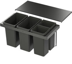 Vauth-Sagel VS ENVI Flex Pro hulladékgyűjtő KB 900 mm 2 x 28/2 x 12.5 Liter láva (SCH-103382189)