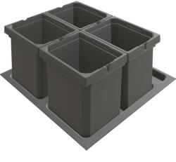Vauth-Sagel VS ENVI Free Plus hulladékgyűjtő 600/magasság 256mm 4 x 7 L láva (SCH-103387072)