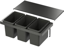 Vauth-Sagel VS ENVI Flex hulladékgyűjtő KB 900 mm 3 x 20 Liter láva (SCH-103381733)