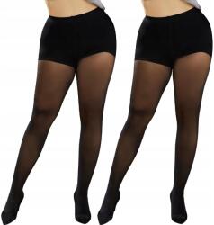  2 db fekete harisnyanadrág L/XL, 50 Den magas derekú, ultra-puha (Rajstopy 50 DEN)
