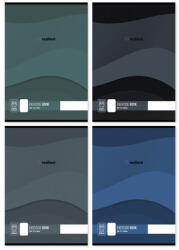 Cool school Füzet sima Gradient A/4 80-32 vegyes minták - fotoland