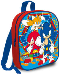 Kids Euroswan Hátizsák Sonic Óvodai Süni Óvodás Hátizsák 29x24x10 cm (SN7144MC)