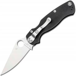 Spyderco C81GPLE2 Para Military 2 zsebes kés balkezeseknek 8, 7 cm, szatén (C81GPLE2)
