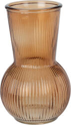 Home Styling Collection Üveg Váza 20 CM Átmérő 11 5 CM Narancssárga (HC7430570-orange)