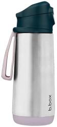 b.box Thermo kulacs sportszipkával 500 ml Indigo Rose, B. box (BB00450)