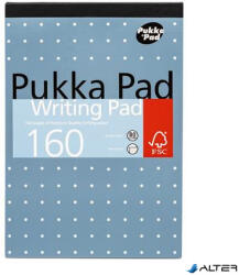 Pukka Pad Jegyzetfüzet, A5, vonalas, 80 lap, PUKKA PAD 'Metallic Writing Book', vegyes színek (6468–MET)
