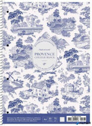 Shkolyaryk Publishing House Spirálfüzet, A4+, kockás, 80 lap, SHKOLYARYK "Provence", vegyes (A4-080-6717K) - alter