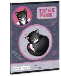 Ars Una Füzet vonalas ARS UNA A/5 32 lapos 21-32 4-8. osztályos Think Pink 5519 (53625199) - papir-bolt