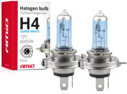  H4 izzó super white 5500K 2db (2776B) - valtogomb