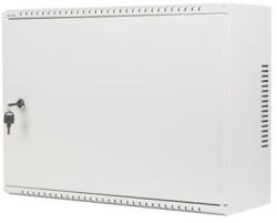 Lanberg rack szekrény 19" fali 4U+3U/540x200 alacsony profil, szürke (összeszerelve) (WAF1-5203-04-00S) - focuscamera