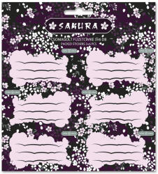 Füzetcímke ARS UNA 18 darabos Sakura (15.20165)