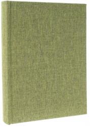 Gedeon Becsúsztatható fotóalbum 50 kép 15x21 varrott linen olive gravírozás lehetséges (KD6850 LINEN OLIVE)