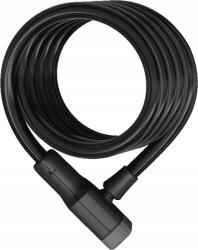 ABUS Kerékpárzár Abus Booster 6512K 180cm 12mm fekete fogantyú nélkül (6512K/180/12 BK)