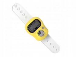  Elektronikus sorszámláló digitális ujjra sárga színben (LICZNIK KNITBYME YELLOW)