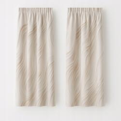 100 Függöny Nappali Függöny Krém Habcsók Latte Modern 140x160 5765 (ewfwefr)