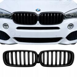  Vese Grill bmw X5 X6 F15 F16 fekete fényes 1 bordás