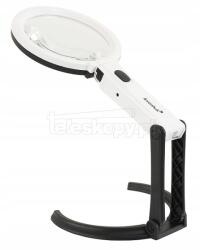 Levenhuk Asztali nagyító 2x 5x LED-es technikai (70443)