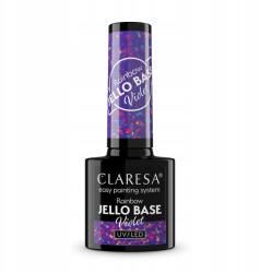 Claresa Hibrid bázis 5ml Rainbow Jello Base Violet (5903819825541)