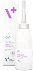 VET EXPERT VET EXPERT OtiHelp Ear Lotion, soluție igiena urechilor câini și pisici, antibacteriană / antifungică, hidratantă, flacon cu aplicator, 75ml
